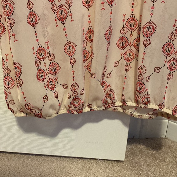 Sheer blouse 3/4 sleeve - Picture 6 of 6